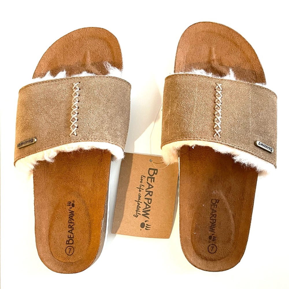 BearPaw Bettina Brown Sandals